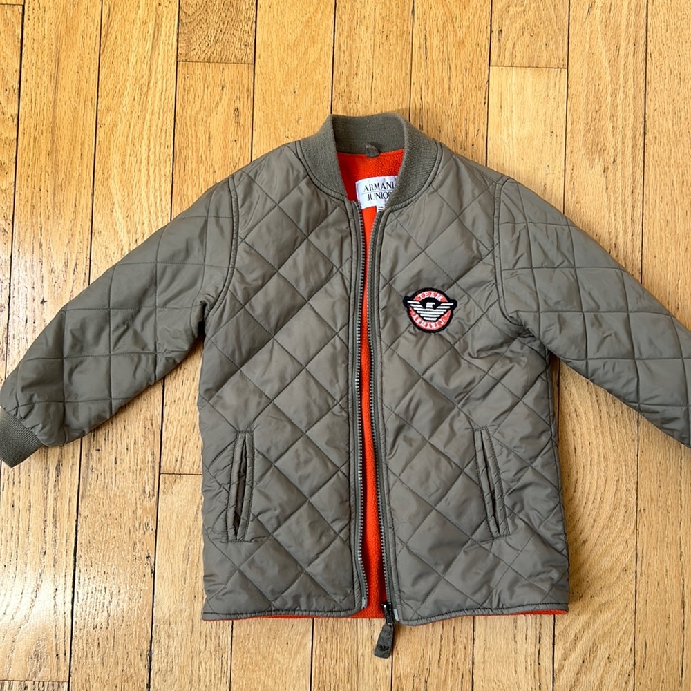 Boys Armani Jr light weight jacket